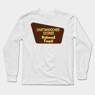 Chattahoochee-Oconee National Forest Long Sleeve T-Shirt